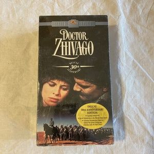 Doctor Zhivago VHS Set Deluxe 30th Anniversary Edition New